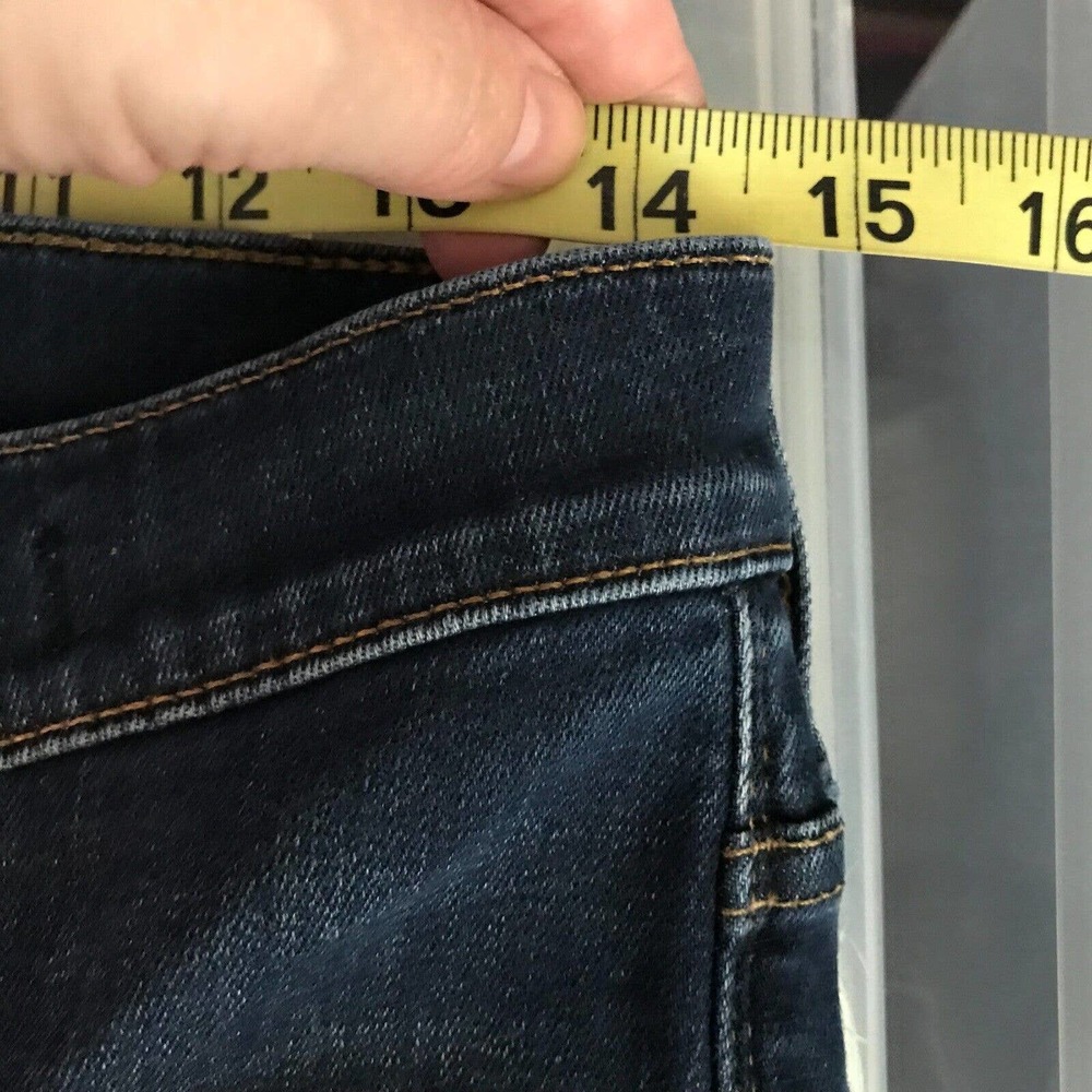 Madewell Jeans Womens Sz 28 Blue Denim 9 Inch High Rise Skinny Stretch 5 Pocket - Picture 9 of 11